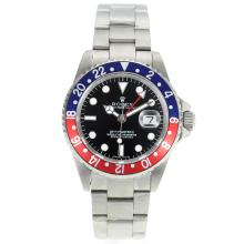 Rolex GMT-Master II Automatic Red with Blue Bezel-Black Dial