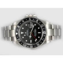 Rolex GMT-Master II 50th Anniversary Automatic with Black Dial and Bezel-1
