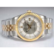 Rolex Datejust Automatic Two Tone with White Dial 1