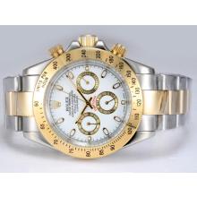 Rolex Daytona Automatic Two Tone with White Dial