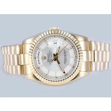 Rolex Day-Date Automatic Full Gold with White Dial