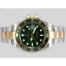 Rolex GMT-Master II Automatic Two Tone with Green Dial