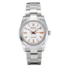 Rolex Milgauss Automatic with White Dial S/S