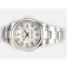 Rolex Datejust Automatic with White Dial Number Marking-1