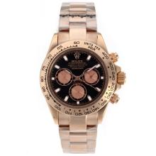 Rolex Daytona Automatic Full Rose Gold with Black Dial