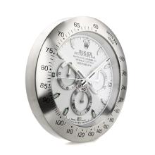 Rolex Daytona Wall Clock with White Dial