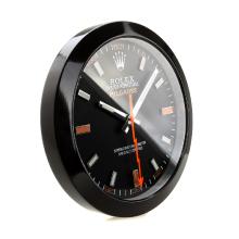 Rolex Milgauss PVD Case Wall Clock with Black Dial