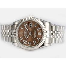 Rolex Datejust Automatic with Brown Dial New Version
