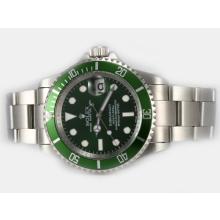 Rolex Submariner Swiss ETA 2836 Movement with Green Dial 50th anni 2008 Updated Version