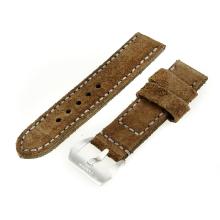 Panerai Suede Leather Watch Strap - Brown 