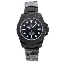 Rolex Submariner Pro-Hunter Automatic Full PVD with Black Dial-Same Chassis as ETA Version