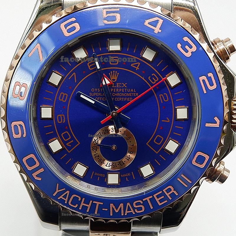 yacht master ii blue dial