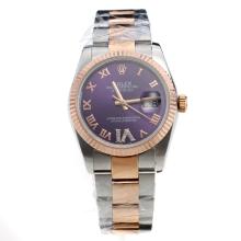 Rolex Datejust Automatic Two Tone Oyster Case WIth Blue Dial-Same Classic as Swiss Version-1