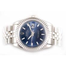 Rolex Datejust Automatic with Blue Dial 4