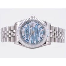 Rolex Datejust Automatic with Blue wave Dial