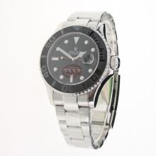 Rolex Yachtmaster Automatic Ceramic Bezel with Black Dial S/S