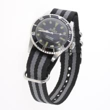 Rolex Submariner Automatic Black Dial with Nylon Strap-Vintage Edition-7