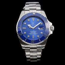Rolex Submariner Automatic with Blue Ceramic Bezel and Dial S/S