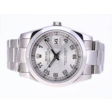 Rolex Datejust Automatic with Silver Dial Number Marking