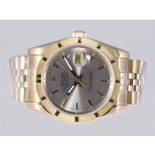 Rolex Datejust Automatic Full Gold with Gray Dial 2
