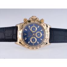 Rolex Daytona Automatic Gold Case with Blue Dial