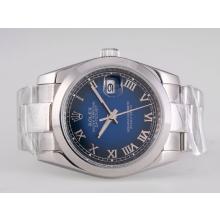 Rolex Datejust Automatic with Blue Dial Roman Marking-1