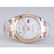Rolex Datejust Automatic Full Gold with White Dial 2