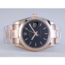 Rolex Datejust Automatic Full Gold with Black Dial 1