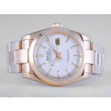 Rolex Datejust Automatic Full Gold with White Dial