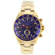 Rolex Yacht-Master II Automatic Full Gold with Blue Dial