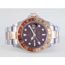 Rolex GMT-Master II Automatic Two Tone with Brown Dial