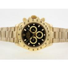 Rolex Daytona II Automatic Full Gold with Black Dial/Stick Marking-42mm Version