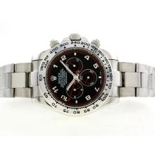 Rolex Daytona II Automatic with Black Dial Number Marking 42mm Version