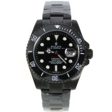 Rolex Submariner Pro-Hunter Automatic Ceramic Bezel Full PVD with Black Dial