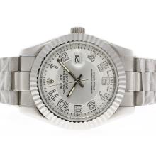 Rolex Datejust II Automatic with Silver Dial Number Marking-41MM Version