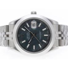 Rolex Datejust II Automatic Stick Marking with Black MOP Dial 41mm Same Structure As Swiss ETA Version-High Quality-1