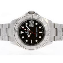 Rolex Yacht-Master Automatic with Black Dial Same Structure as ETA Version