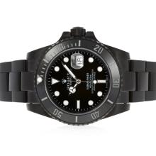 Rolex Submariner Automatic Full PVD with Black Dial Ceramic Bezel