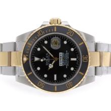 Rolex Submariner Comex Edition Automatic Two Tone with Black Dial Ceramic Bezel
