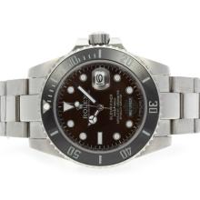 Rolex Submariner Harley Davidson Automatic with Brown Dial Ceramic Bezel