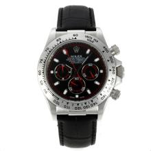 Rolex Daytona Working Chronograph with Black Dial and Strap-4
