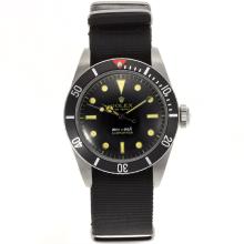 Rolex Submariner Swiss ETA 2836 Movement with Black Nylon Strap-Vintage Edition-2
