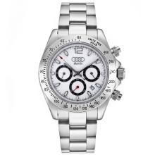 Rolex Daytona Working Chronograph with White Dial S/S-Audi Edition